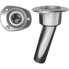Suporte para varetas e copos em aço inoxidável Mate Series 15° - Aberto