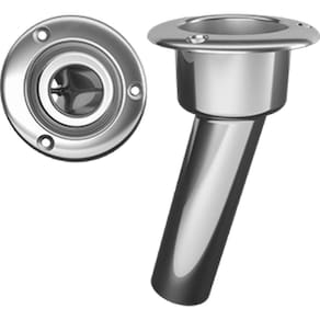 Suporte para varetas e copos em aço inoxidável Mate Series 15° - Aberto
