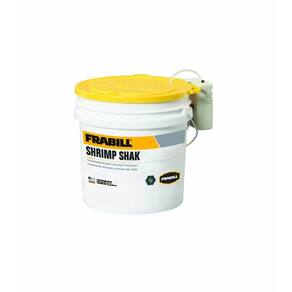 Balde de isca FRABILL Frabill Frabill Shrimp Shake com aerador 16L Whi
