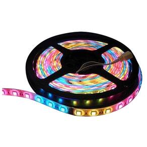 Lâmpadas LED impermeáveis Lunasea 5m IP68 - vermelho/verde/azul