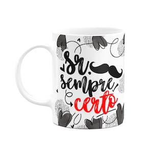 Caneca Namorados - Sr sempre certo - M2 - 325ml