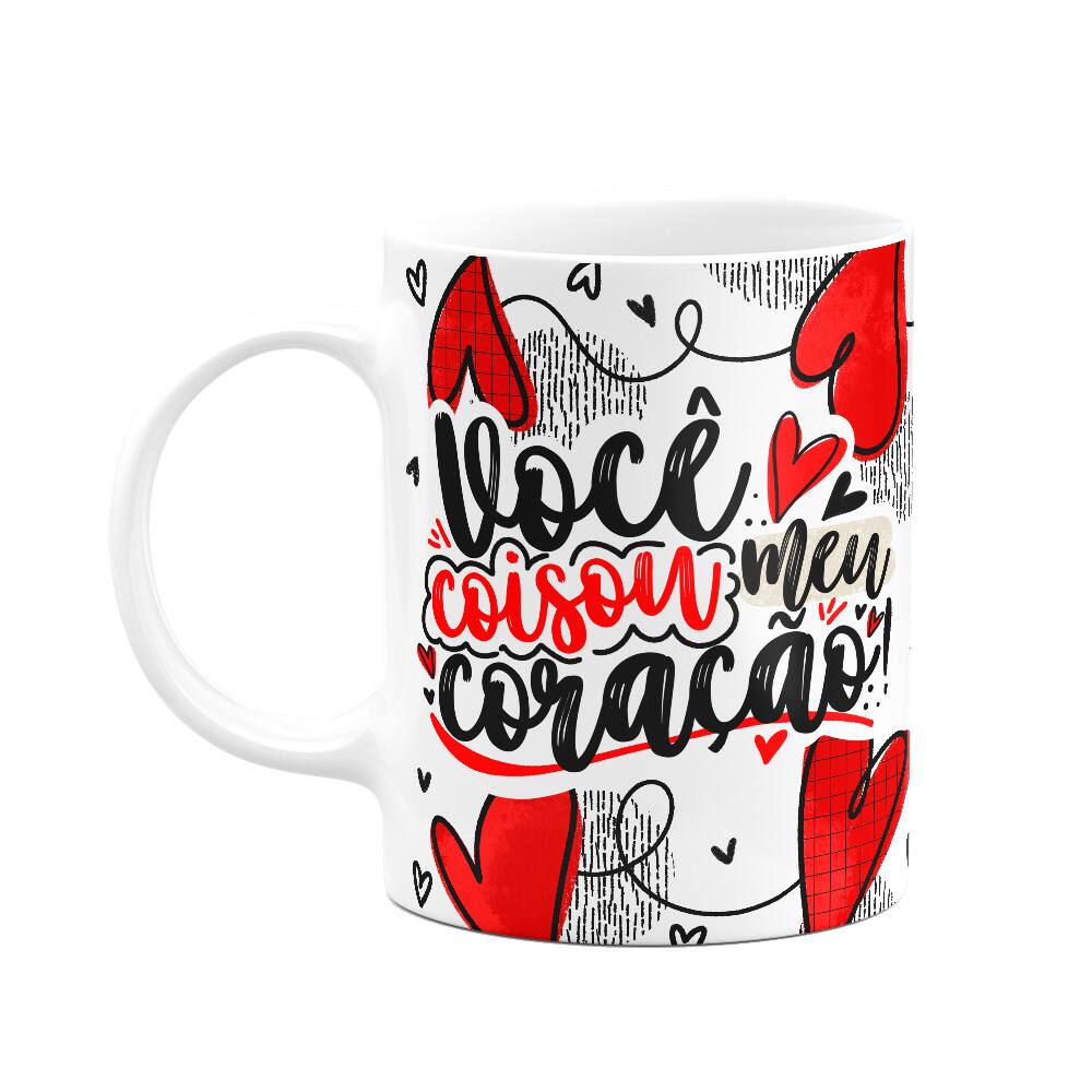 Caneca Namorados - Você coisou meu coração