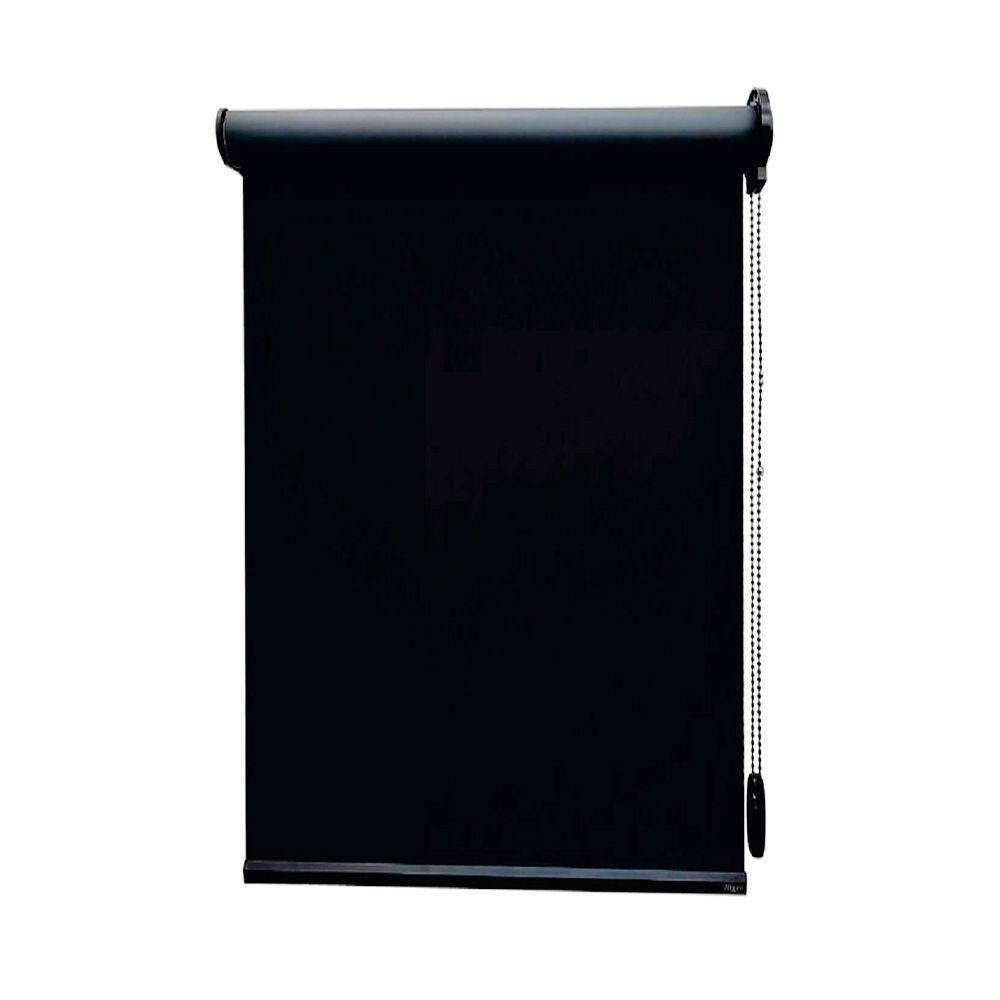 Persiana Rolo Blackout Pinpoint Preta - 2,00m X 2,20m