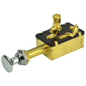 Interruptor BEP de 3 posições SPDT Off/On1/On1 e 2 Push Pull
