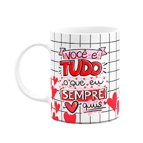 Caneca Namorados - Você é tudo que eu sempre quis - Sorte