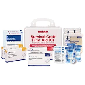 Kit de primeiros socorros Survival Craft, estojo de plástico rígido Orion