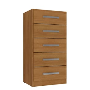Cômoda Com 5 Gavetas Savana Cinamomo - Rodial Móveis