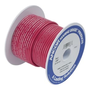 Fio Ancor 100810 Cobre Estanhado 18 AWG (0,8 mm2) Vermelho 30 m