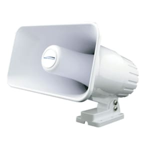 Alto-falante PA à prova de intempéries Horn Speco 4x6 SPC-12RP - Branco
