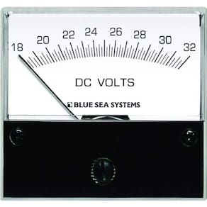 Equipamento de pesca Voltímetro analógico Blue Sea Systems 8240 DC