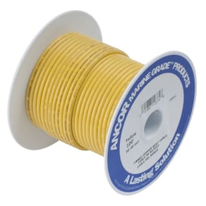 Fio Ancor 105010 Cobre Estanhado 14 AWG (2mm²) Amarelo 30m