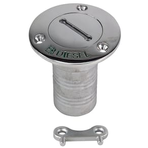 Preenchimento de mangueira a diesel Whitecap 6124C com mangueira de chave 1-1/2