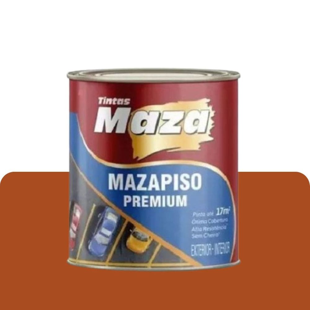 Tinta Piso Castor 0,900ml Maza