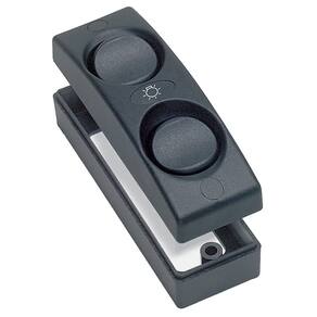 Interruptor interior duplo liga/desliga para equipamento de pesca BEP 1101-BK