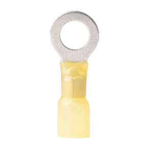 Terminais de anel termorretrátil Ancor 312525 12-10 AWG, pacote com 25
