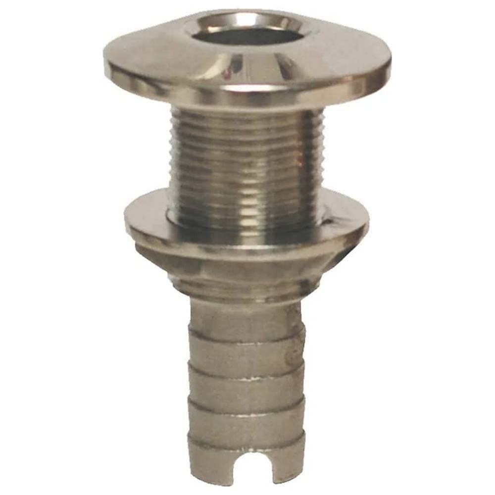 Mangueira Barb Thru-Hull Fitting Groco Stainless Steel - Tamanho 1