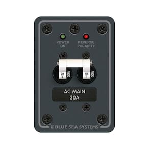 Painel de disjuntores Blue Sea 8077 AC Main Only Toggle
