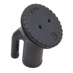 Preenchimento ventilado Perko 0542 para mangueira 1-1/2 com pescoço angular - preto