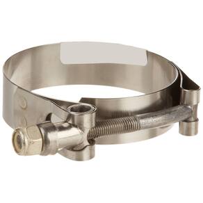 Braçadeiras de mangueira Trident Marine 720-2000 em aço inoxidável T-Bolt
