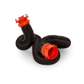 Kit de extensão de mangueira de esgoto RV Camco RhinoFlex 3m com acessórios