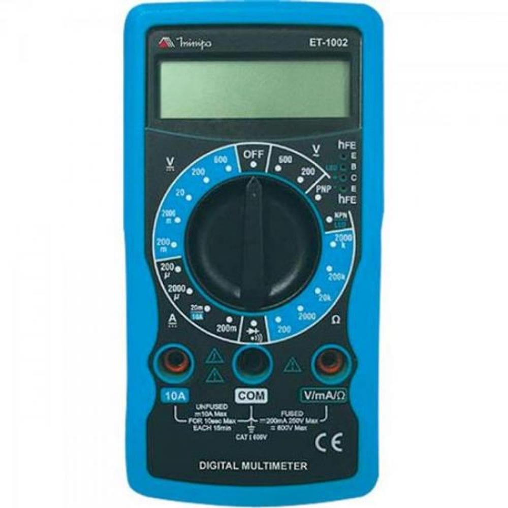 Multímetro Digital Minipa ET-1002 Portátil