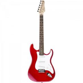 Guitarra Giannini G100 Vermelha Escudo Branco