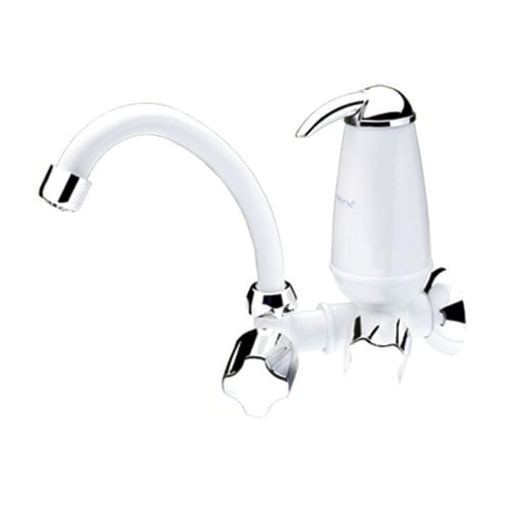 Torneira Móvel com Filtro BMM E05 Acquabios Branca e Cromada