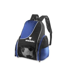 Mochila de futebol Vizari Solano para crianças e adultos - Royal