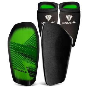 Caneleira de futebol Vizari Aptos Slip-in com manga de compressão