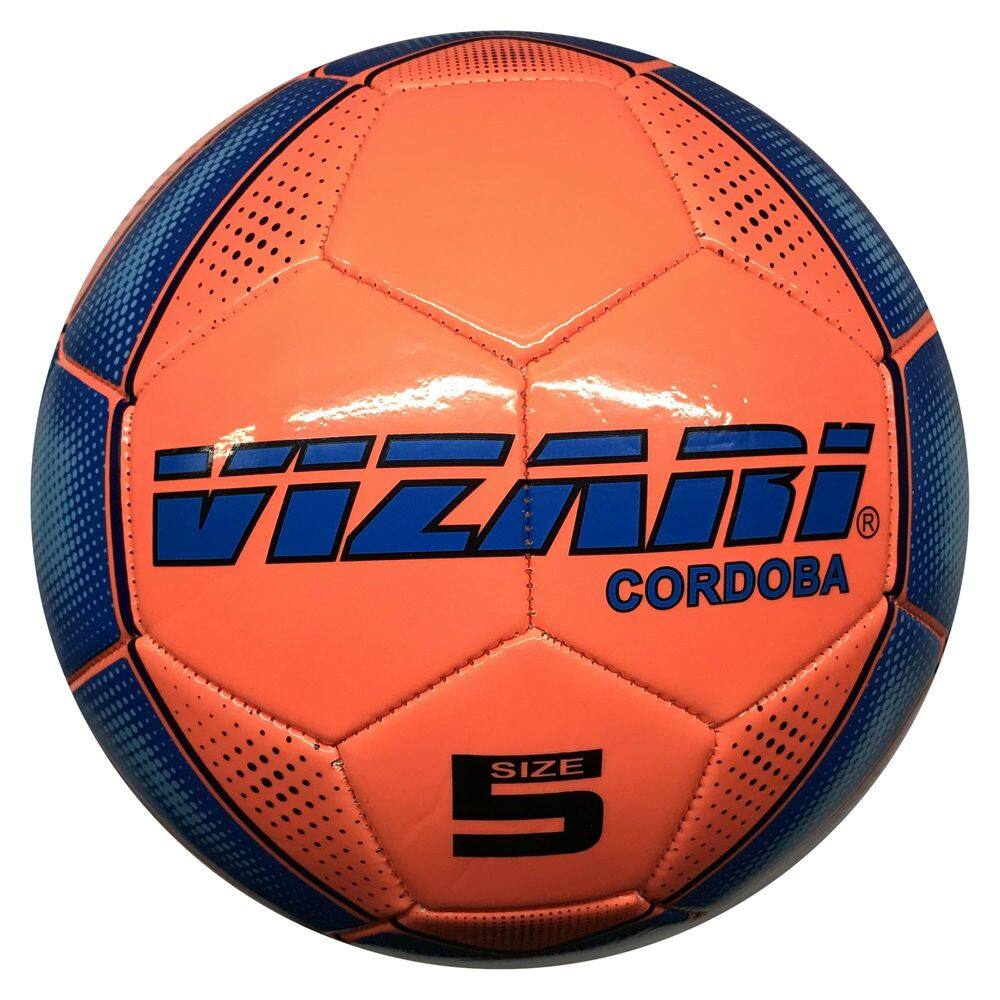 Bola de futebol VIZARI Cordoba para jovens, adultos e crianças - pacote de 1, 6, 12