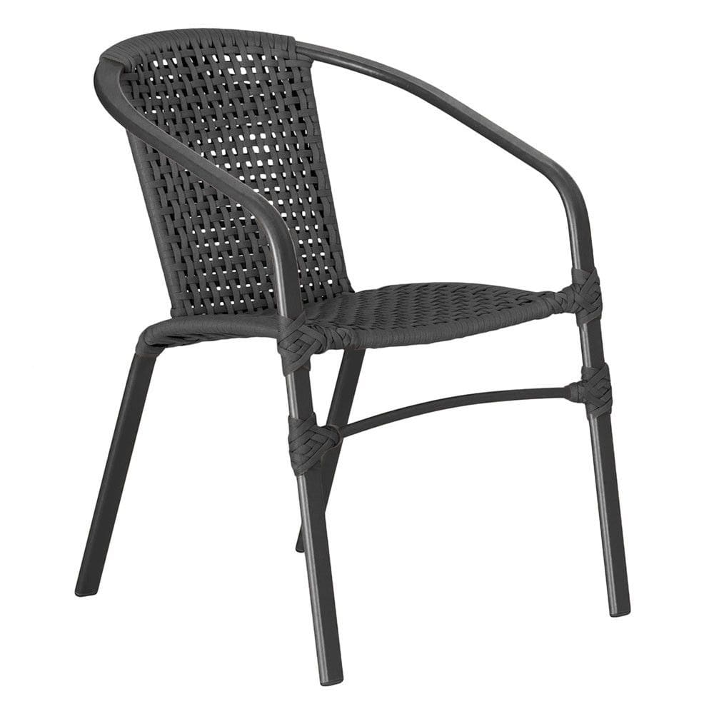 01 Cadeira Floripa Aluminio Trama