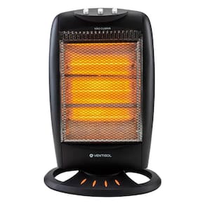 Aquecedor Doméstico Halógeno Preto 127v - AH-01