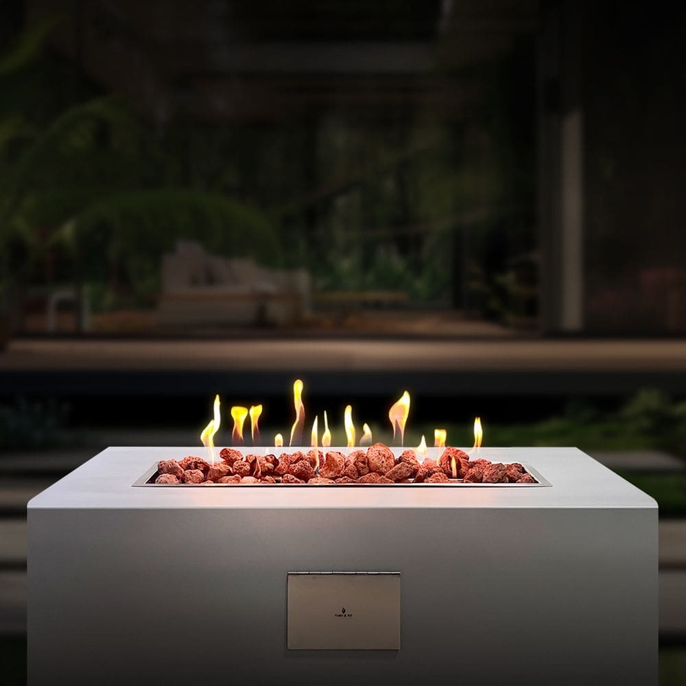 Lareira A Gás Fire Pit De Jardim Afrodite 150cm