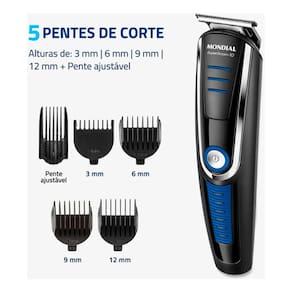 Aparador de Pelos Mondial Super Groom 10 BG-03 Bivolt