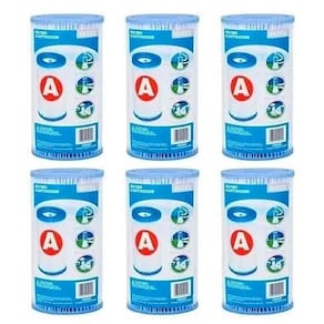 Kit 06 Cartuchos Refil Tipo A Filtro Intex Bomba 2006 3785