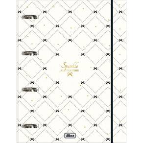 Caderno Argolado Fichario Universitário West Village 48 Folhas com Elástico 24,5 x 31,5cm Tilibra