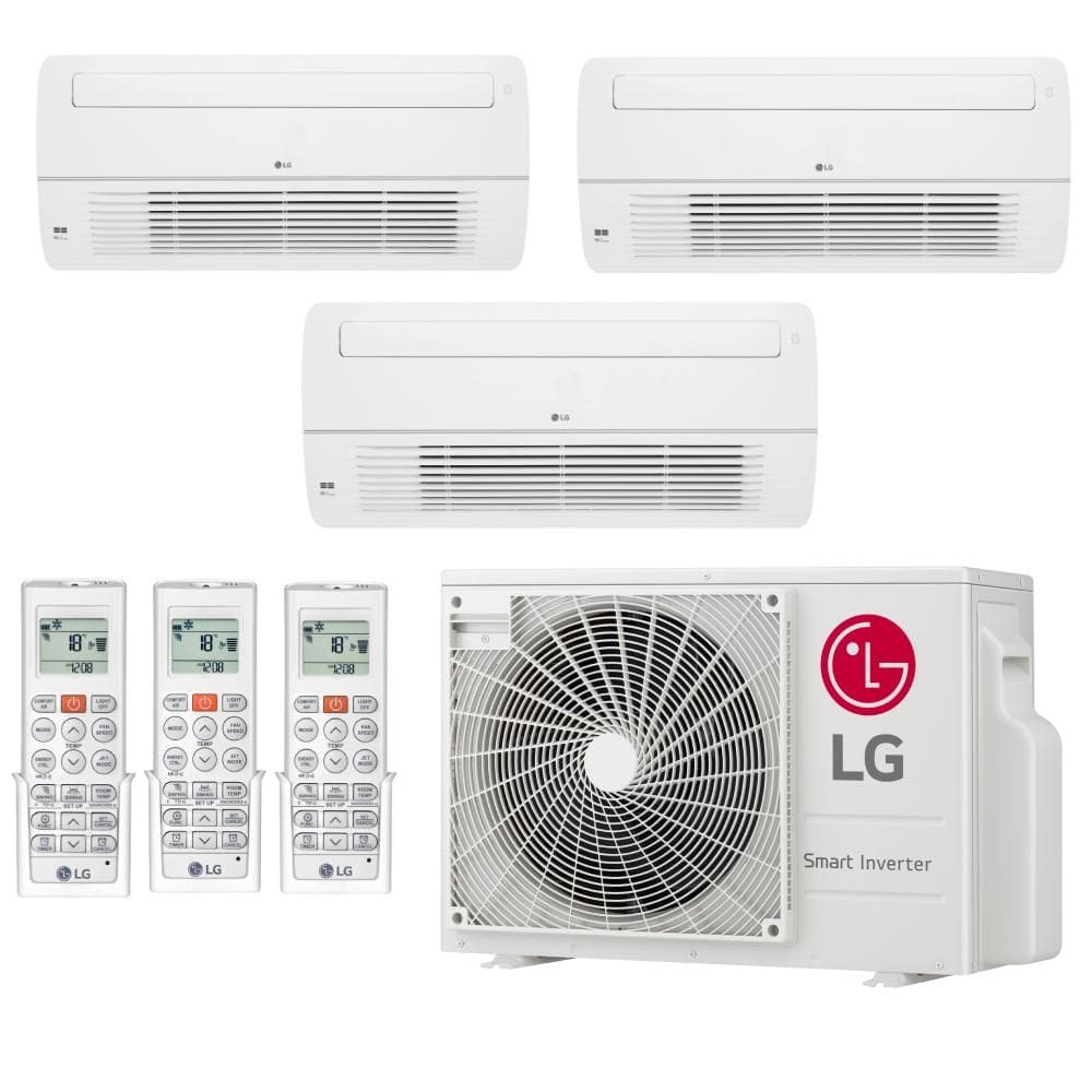 Ar Condicionado Tri Inverter Cassete 1 Via 21000 BTUs (3x9000) Quente/Frio Z3UW21GFB1.AWGZBR1 – 220V