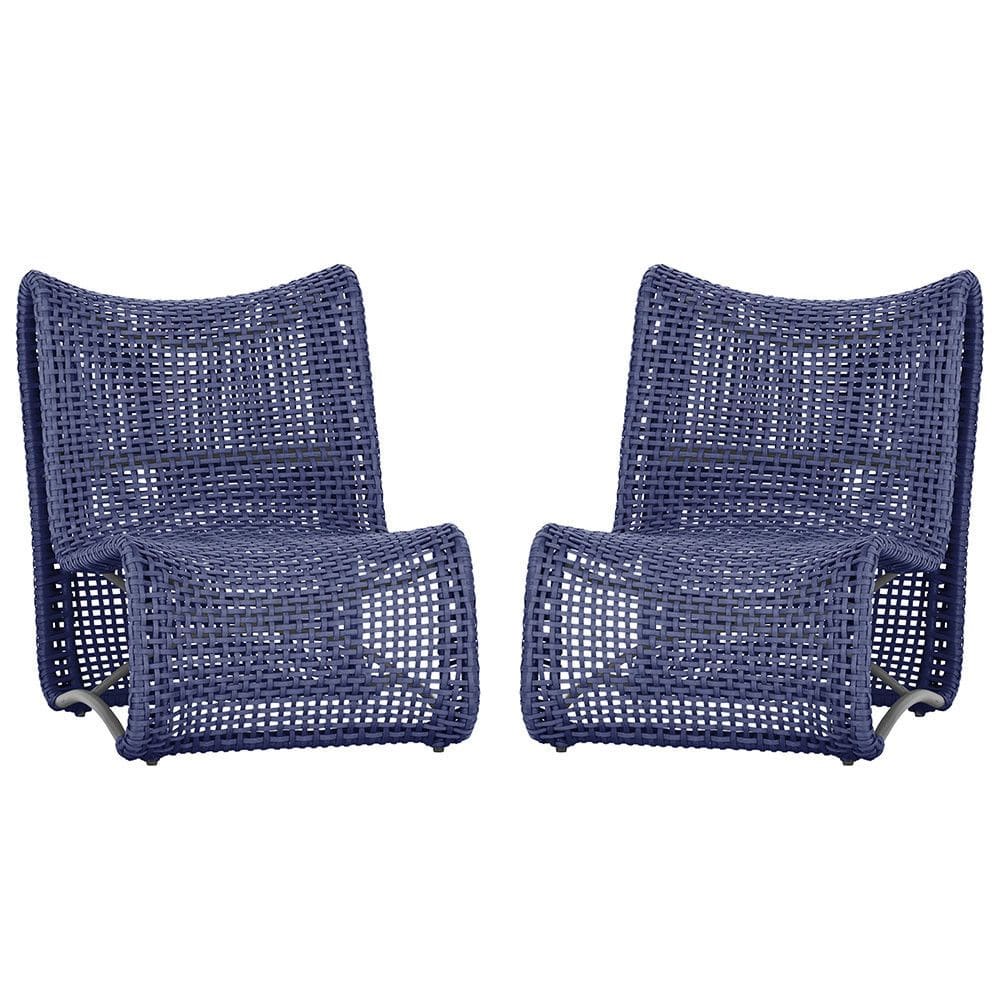 01 Poltrona Texas em Alumínio Trama