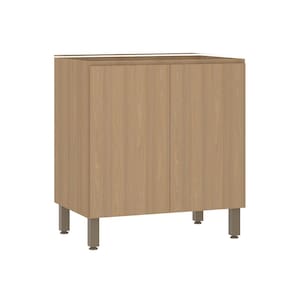 Balcão de Cozinha 80cm 2 Portas sem Tampo Slim Luciane Móveis
