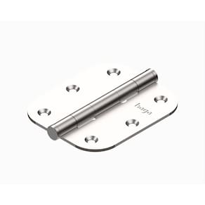 Kit 3 Dobradiças Haga 3x2½ Pino Chato Sem Anel - 2543