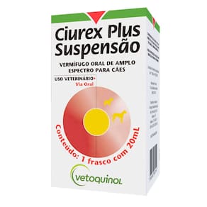 Ciurex Plus Suspensão 20ml para Cães Vetoquinol