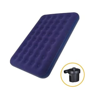 Colchão Inflável Casal Jilong + Bomba Elétrica 220v Vg Plus