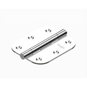 Kit 3 Dobradiças Haga 3½x3 Pino Chato Sem Anel - 5723