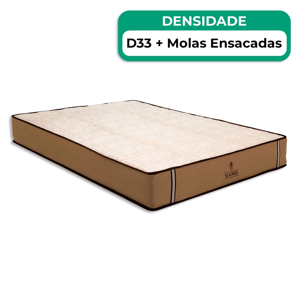 Colchão Madrid Molas Ensacadas V-Store