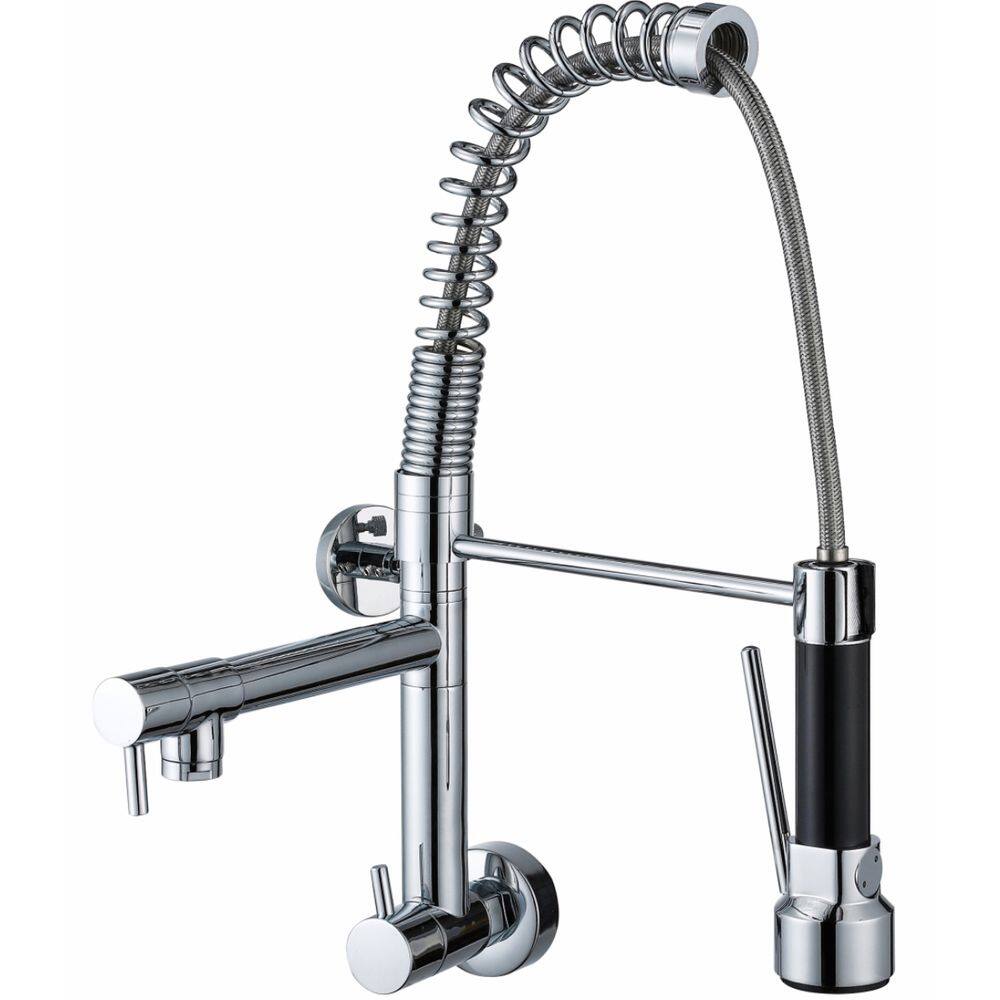 Torneira de Cozinha Gourmet de Parede Flexível para Água Fria