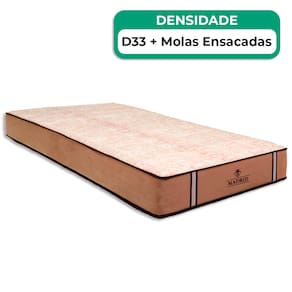 Colchão Madrid Molas Ensacadas Solteirão V-Store 96x203x28