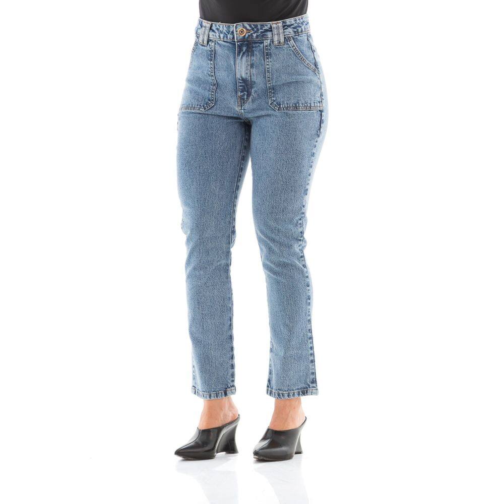 Calça Jeans Feminina Arauto Mom Comfy