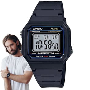 Relógio Casio Masculino Digital Preto W-217H-1AVDF