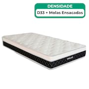 Colchão Dallas Molas Ensacadas Solteiro V-Store 78x188x20