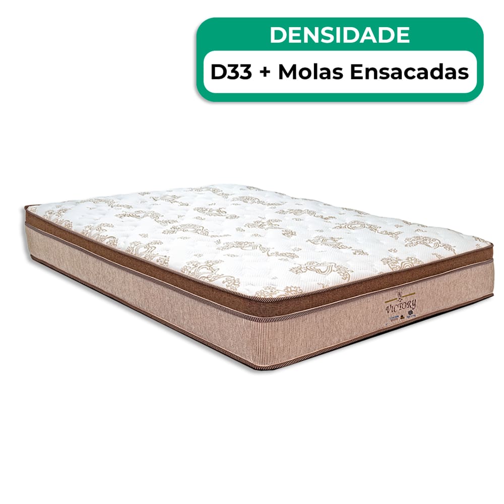 Colchão Victory Molas Ensacadas King V-Store 193x203x30